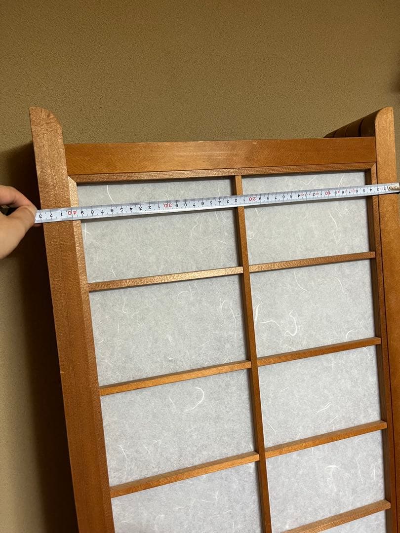昭和レトロ衝立 和風衝立 4連 高さ150cm