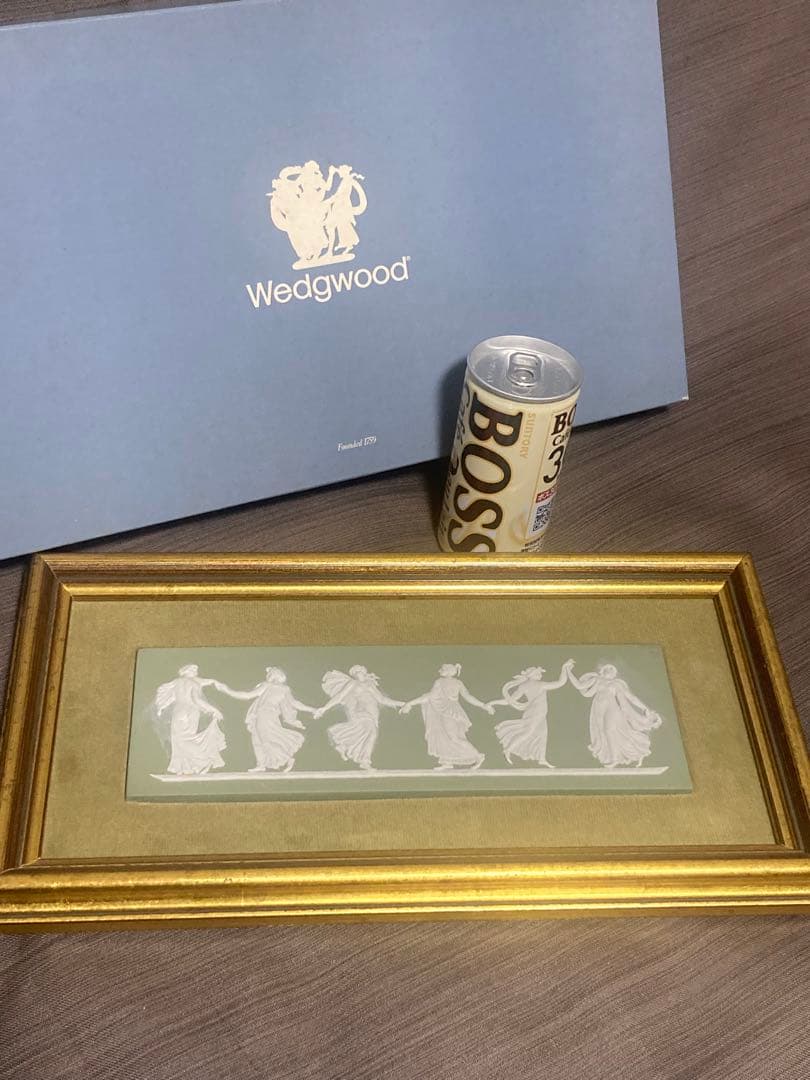 お値下げ↓WEDGEWOOD【ウェッジウッド】ジャスパー ダンシングアワー1 緑