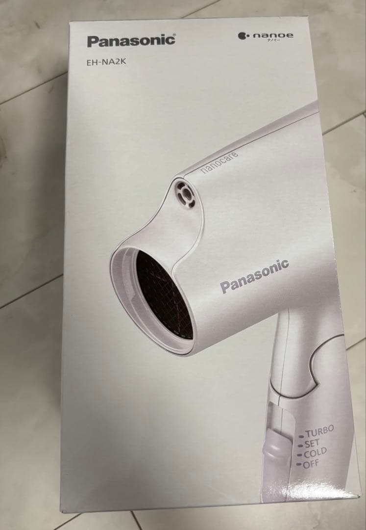 新品未開封 ナノケア Panasonic ドライヤー EH-NA2K