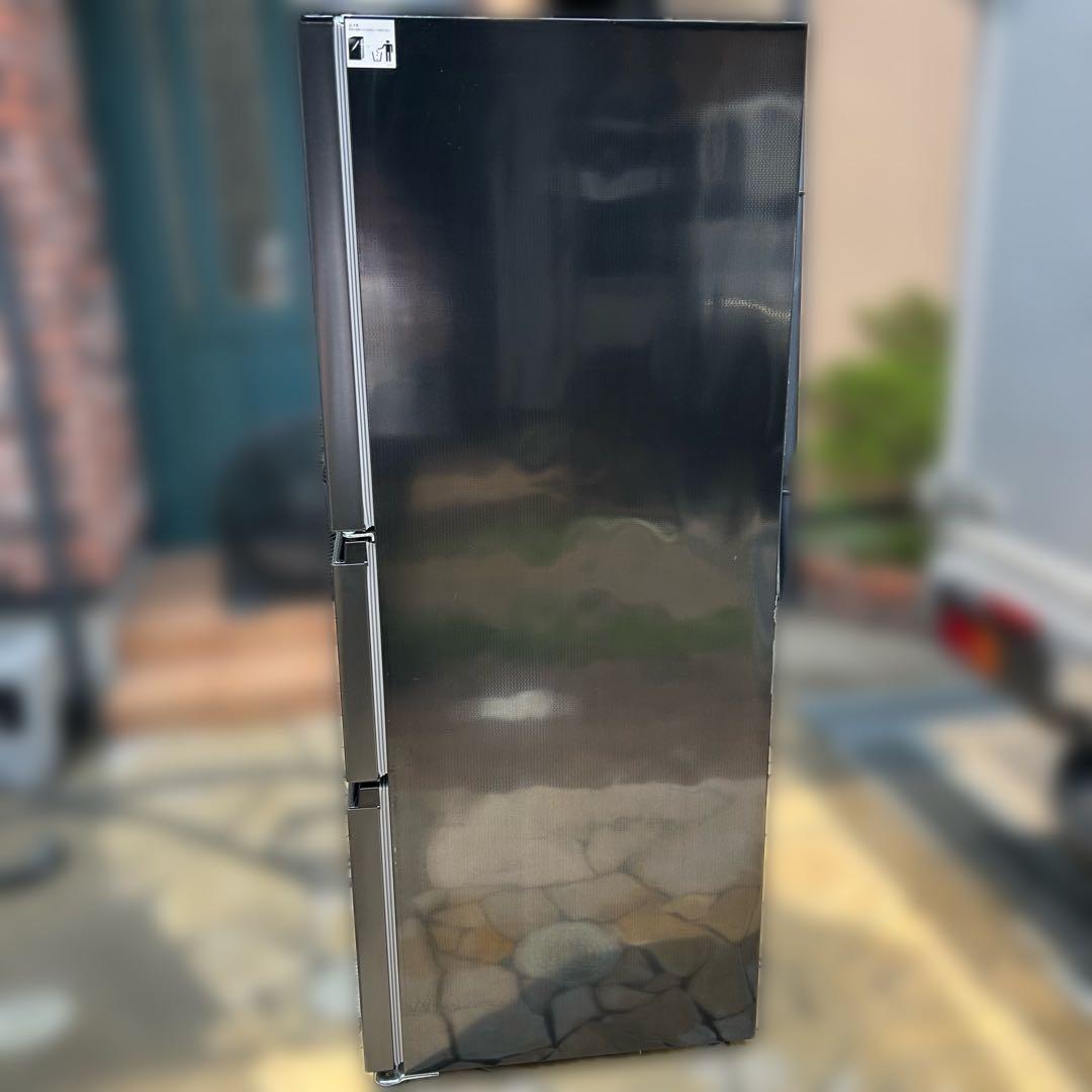 【美品】Haier 2022年製 3ドア冷蔵庫 286L スリムタイプ