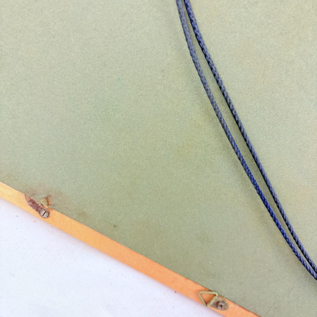 【真作】島本良平　信濃路（大町）風景 F6号 油彩画 額装品 洋画　F6号