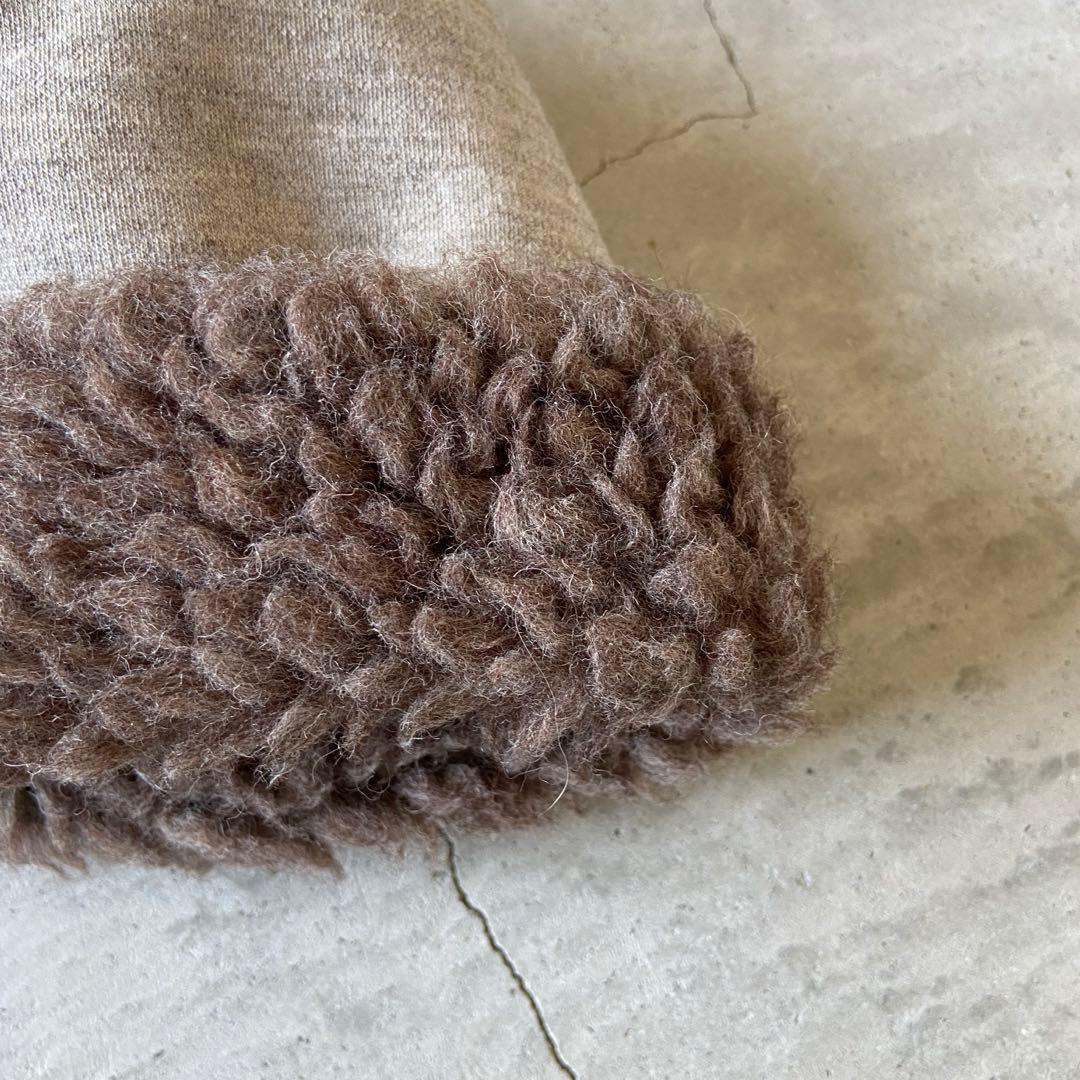 mature ha マチュアーハ　ボアキャップ　帽子　ライトベージュ　北欧暮らし