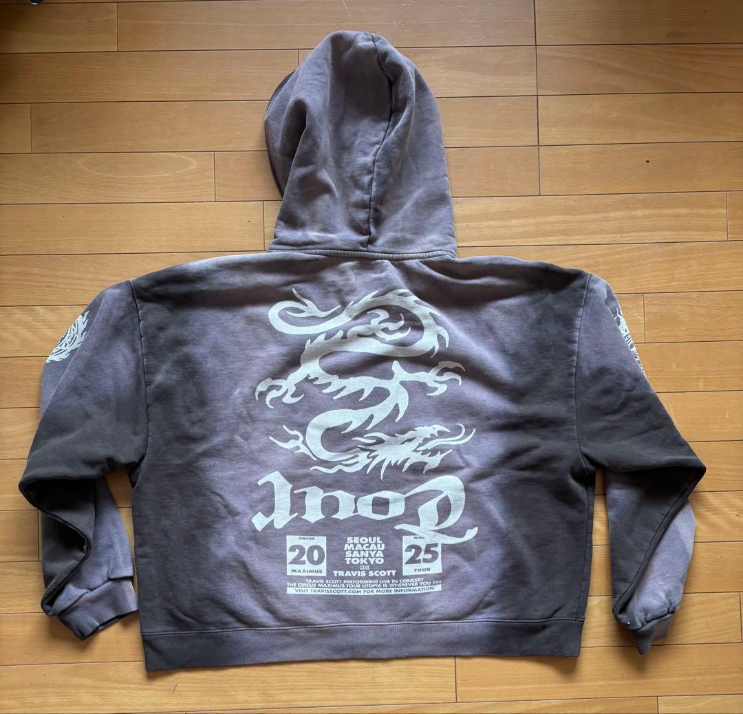 【会場限定】TRAVIS SCOTT ZIP HOODIE XL
