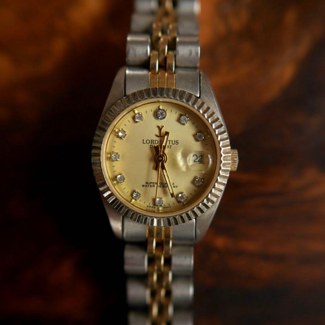 ヴィンテージ LORD LOTUS デイトジャスト 腕時計