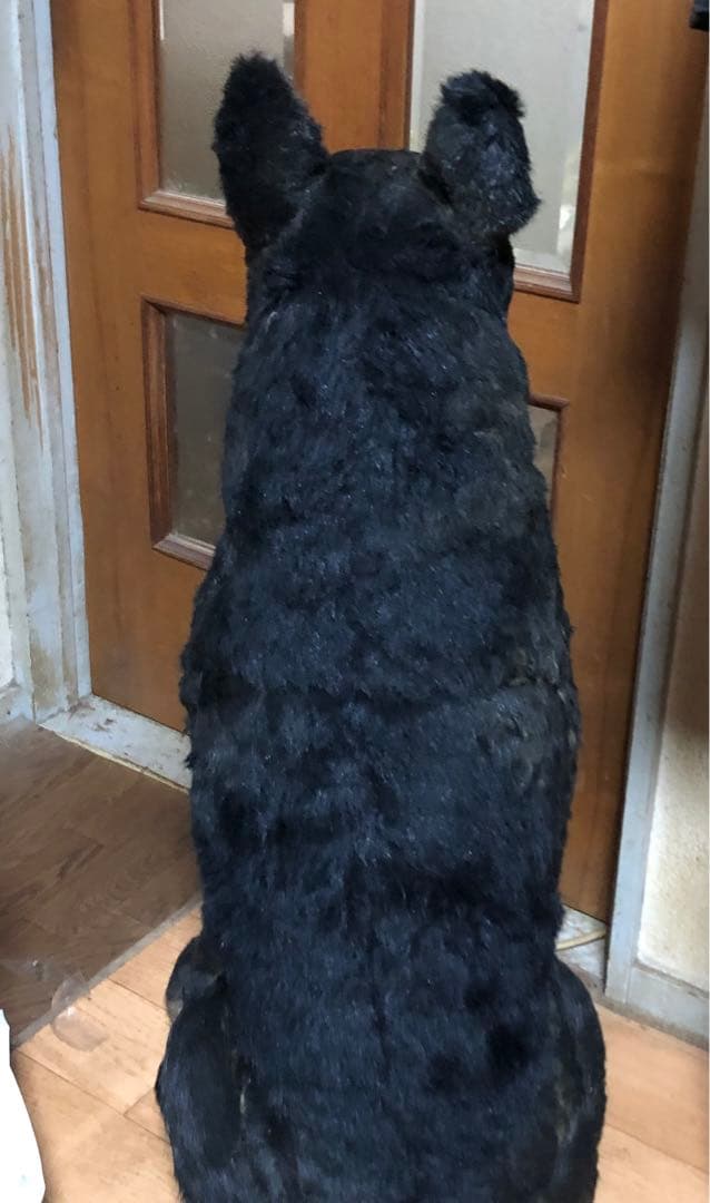 値引き！大特価！大型犬ぬいぐるみ 黒