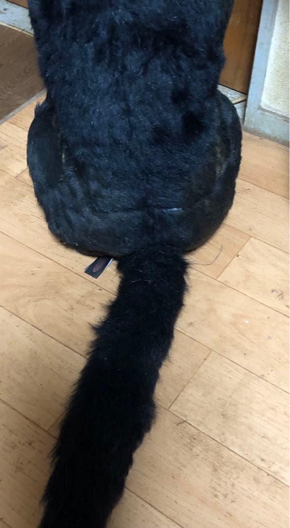 値引き！大特価！大型犬ぬいぐるみ 黒