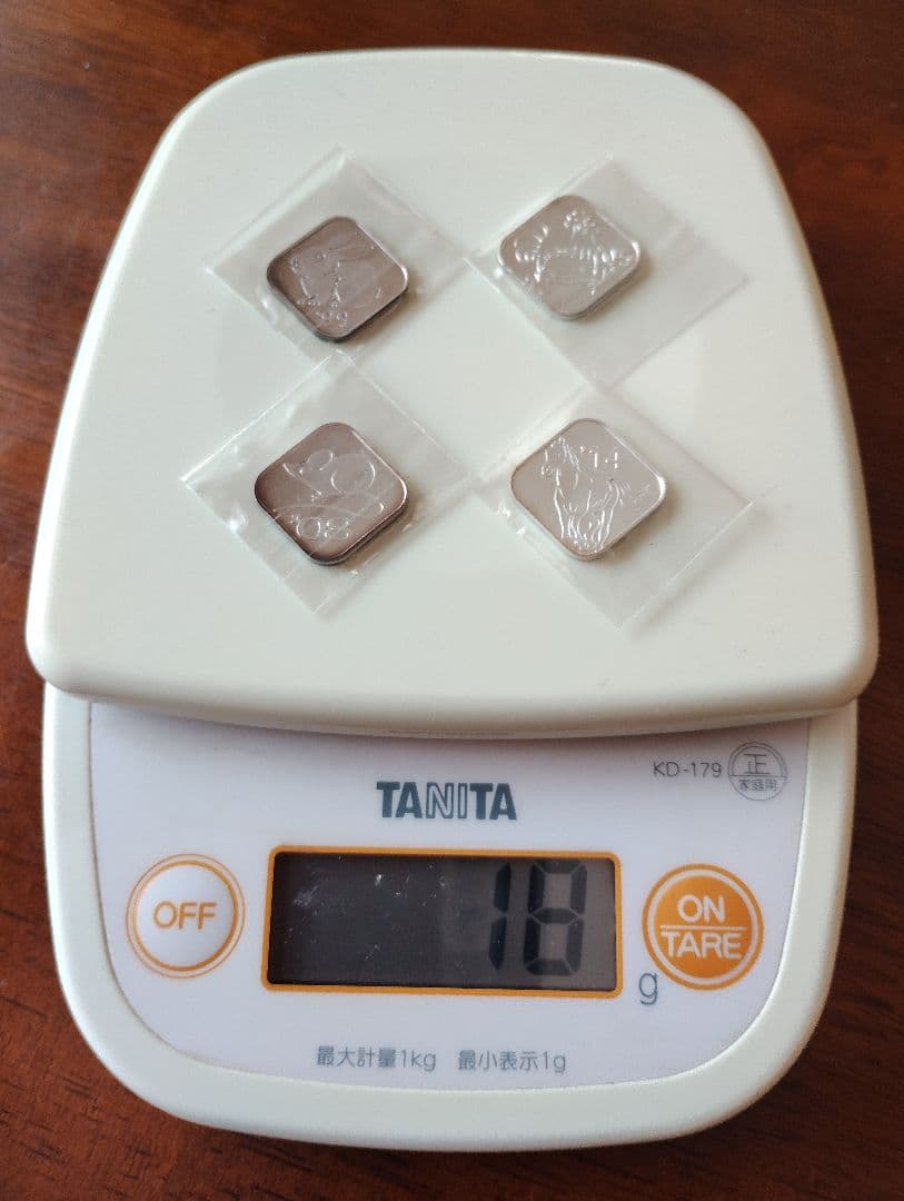 造幣局　純銀メダル４枚セット　桜の通り抜け