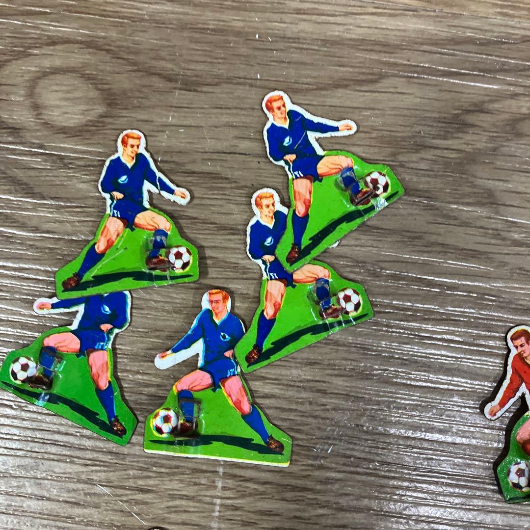 C-1 希少 昭和レトロ エポック社 サッカーゲーム ジュニア 当時物 箱付き