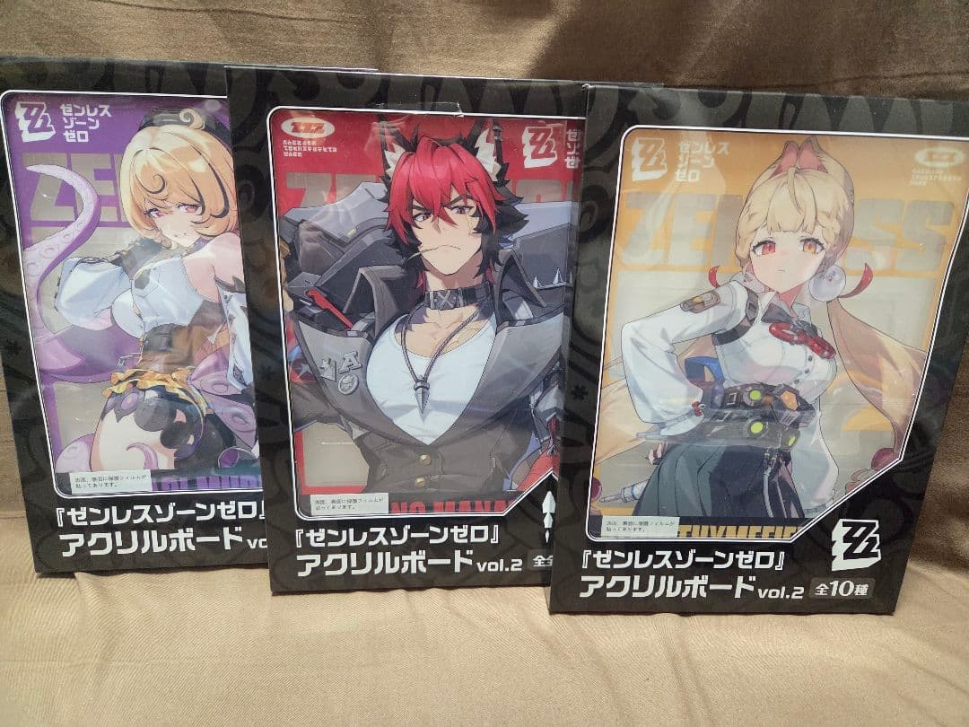 GIGO　　ゼンレスゾーンゼロ アクリルボード 　9種　イラストボード　ゼンゼロ