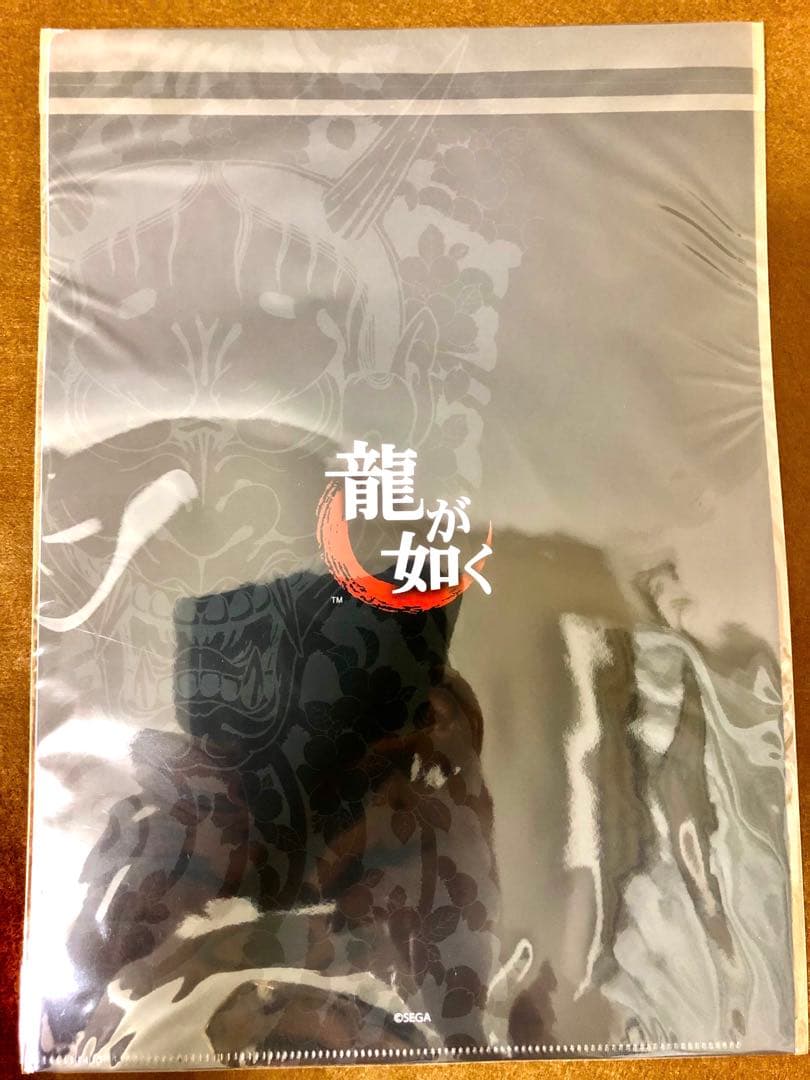 【新品・未開封】龍が如く　真島吾朗　マルイノアニメ限定 クリアファイル