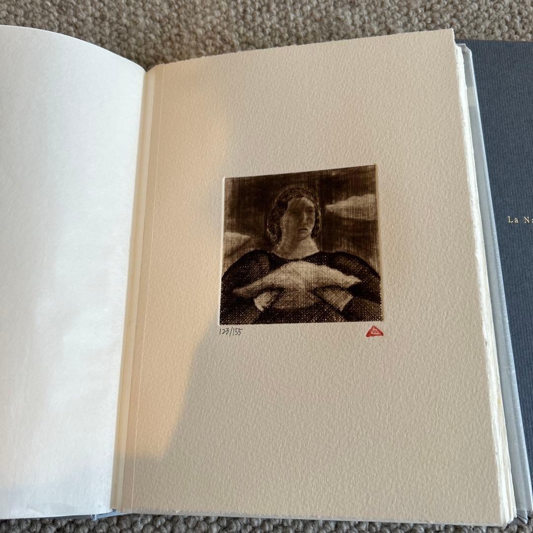 有元利夫　雲の誕生　オリジナル銅版画二十八葉　155/123 超美品