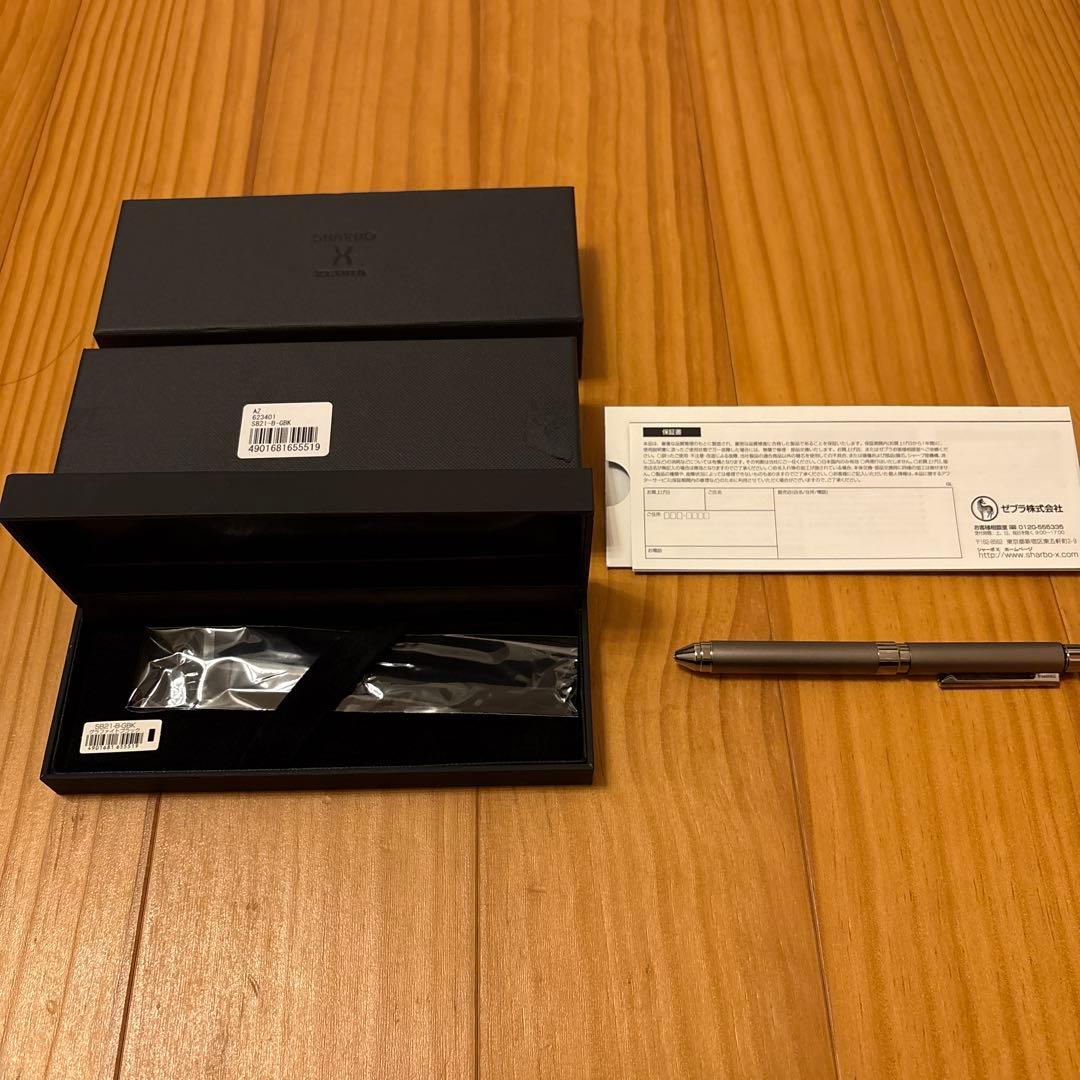★ゼブラ★多機能ペン★シャーボX★TS10★グラファイトブラック★