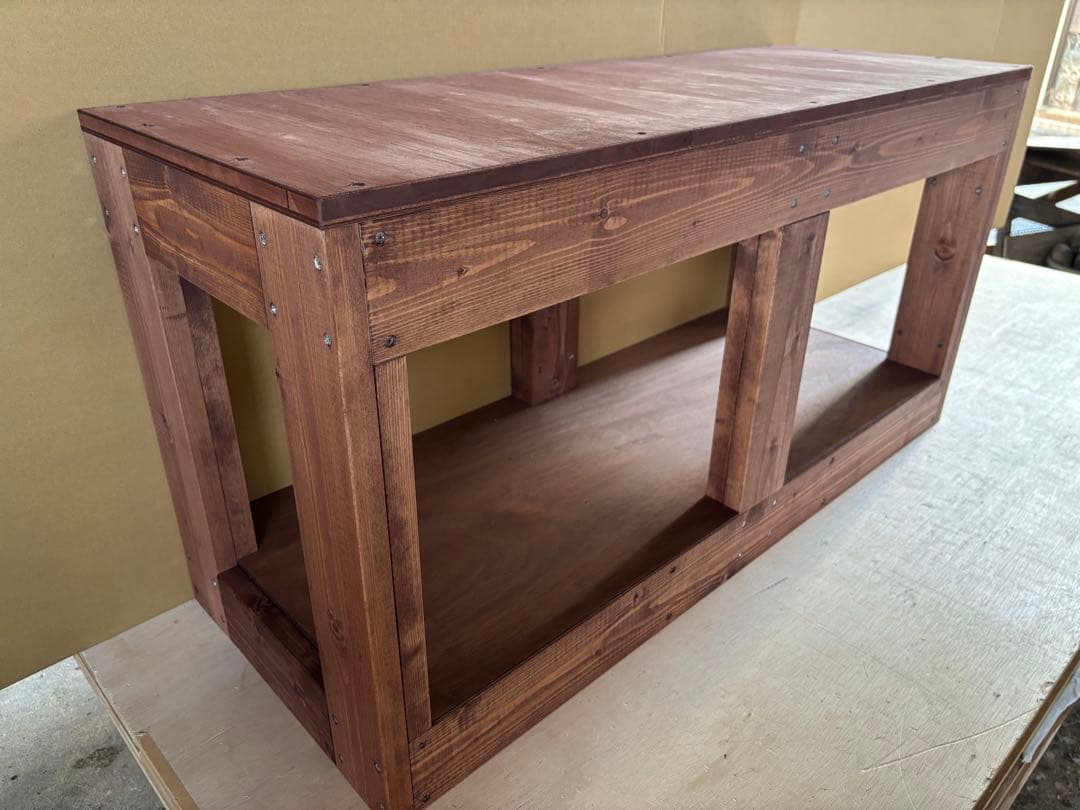 水槽台90cm用 天板厚2cm 補強柱付