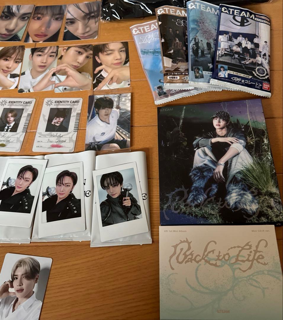 &TEAMトレカ59枚&CD、アクスタ、BAG、ツアー&ファンミグッズ　送料込