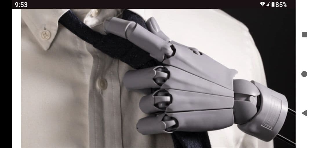 コトブキヤ　ハンドモデル Makuakeプロジェクト　左手　白