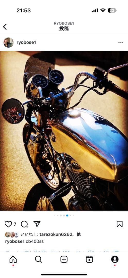 希少　WM HONDA cb400ss 用アルミタンク