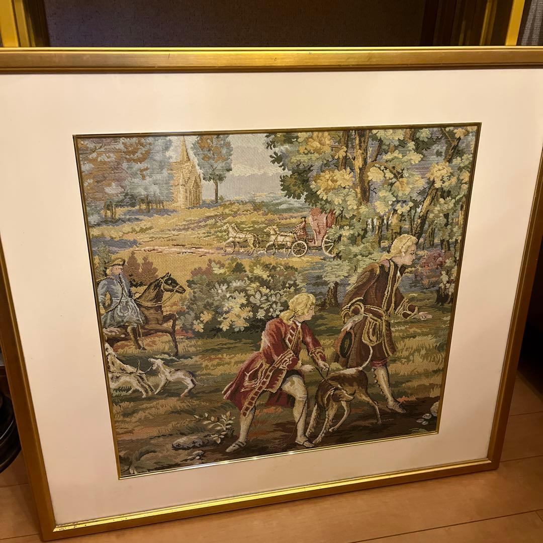 【更に値下げしました】ゴブラン画