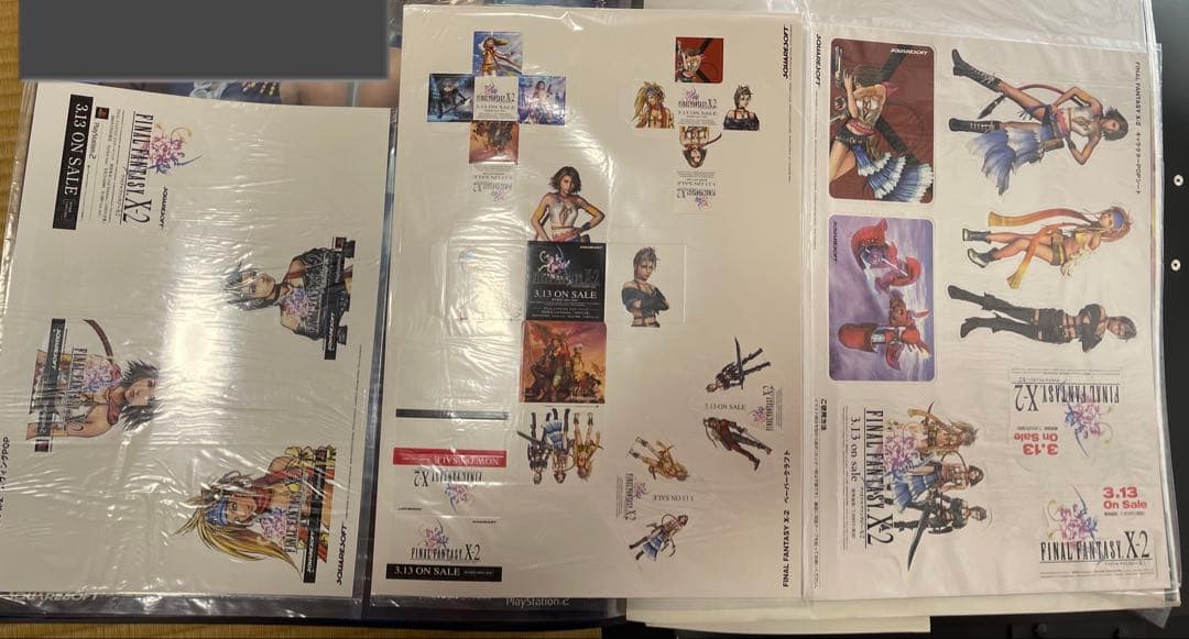 FF Ⅹ Ⅱ ポスター　10 販促　非売品　ポップ