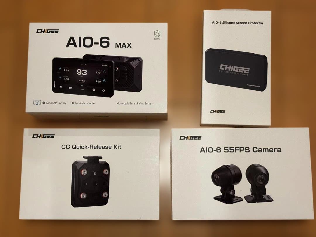 【未使用品】【4点セット】 AIO 6 MAX バイク 用 スマートモニター