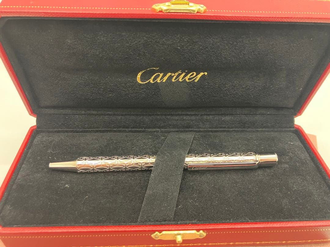 Cartier ボールペン シルバー