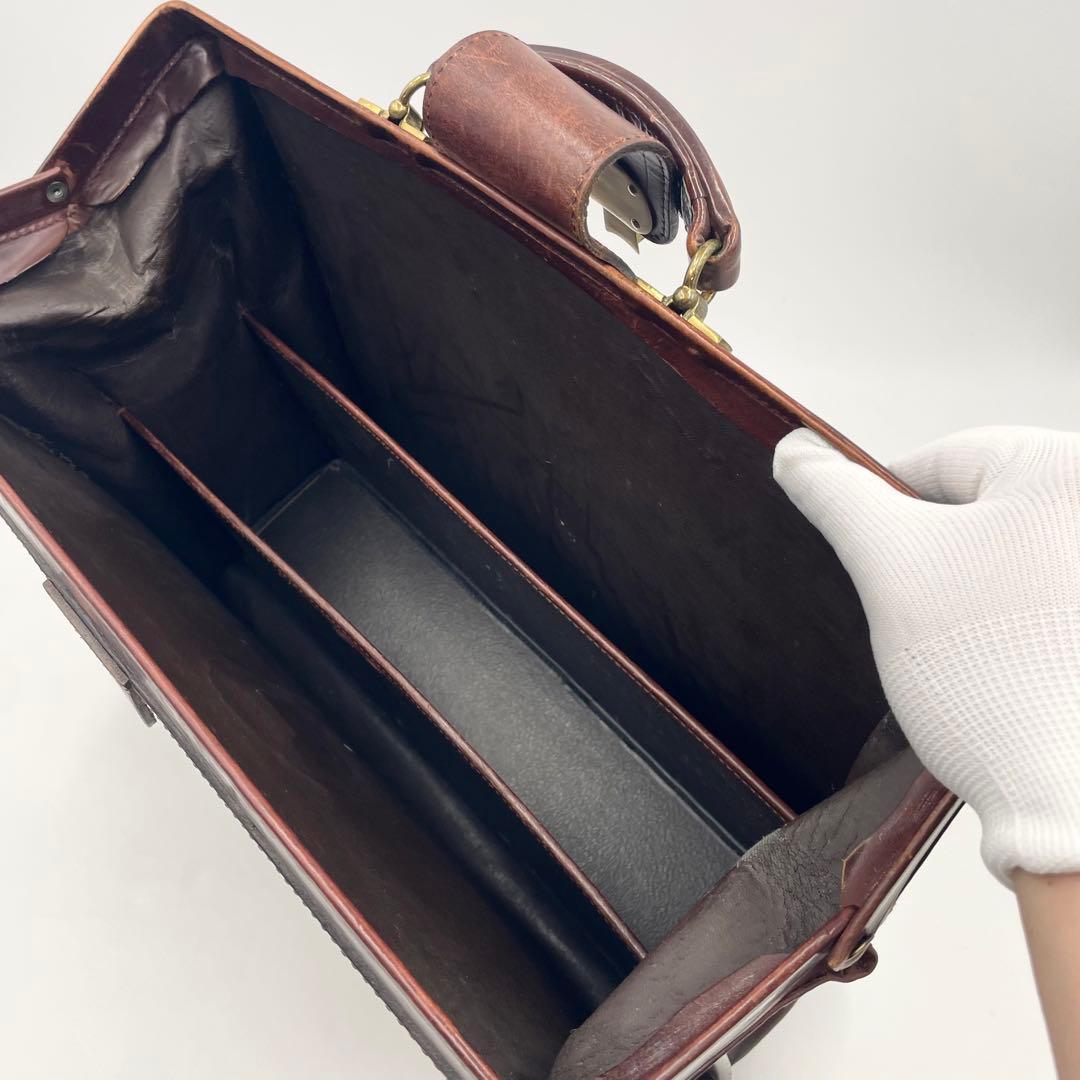 【最高級】ホワイトハウスコックス 極上ブライドルレザー ダレスバッグ 廃盤品