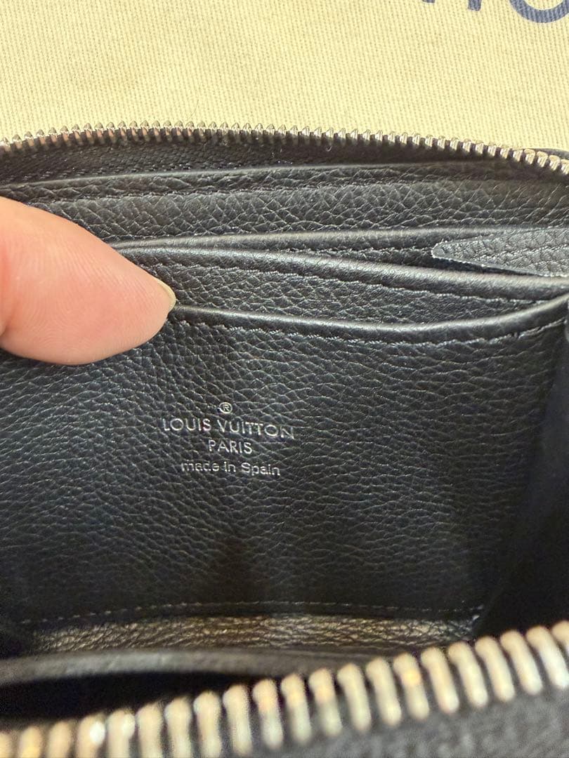 超美品LOUIS VUITTON ロックミー ジッピーパース ノワール