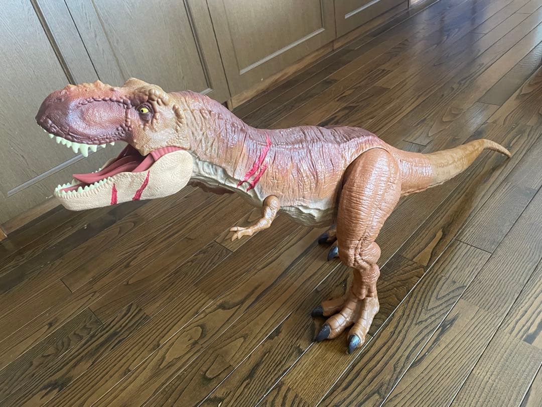 MATTEL ティラノサウルス　カルノタウルス　2体　スーパービッグサイズ