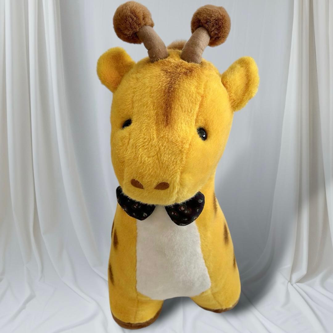 【希少】レトロ　 超特大　吉徳 ズーニーキリン ぬいぐるみ　ビッグサイズ　日本製