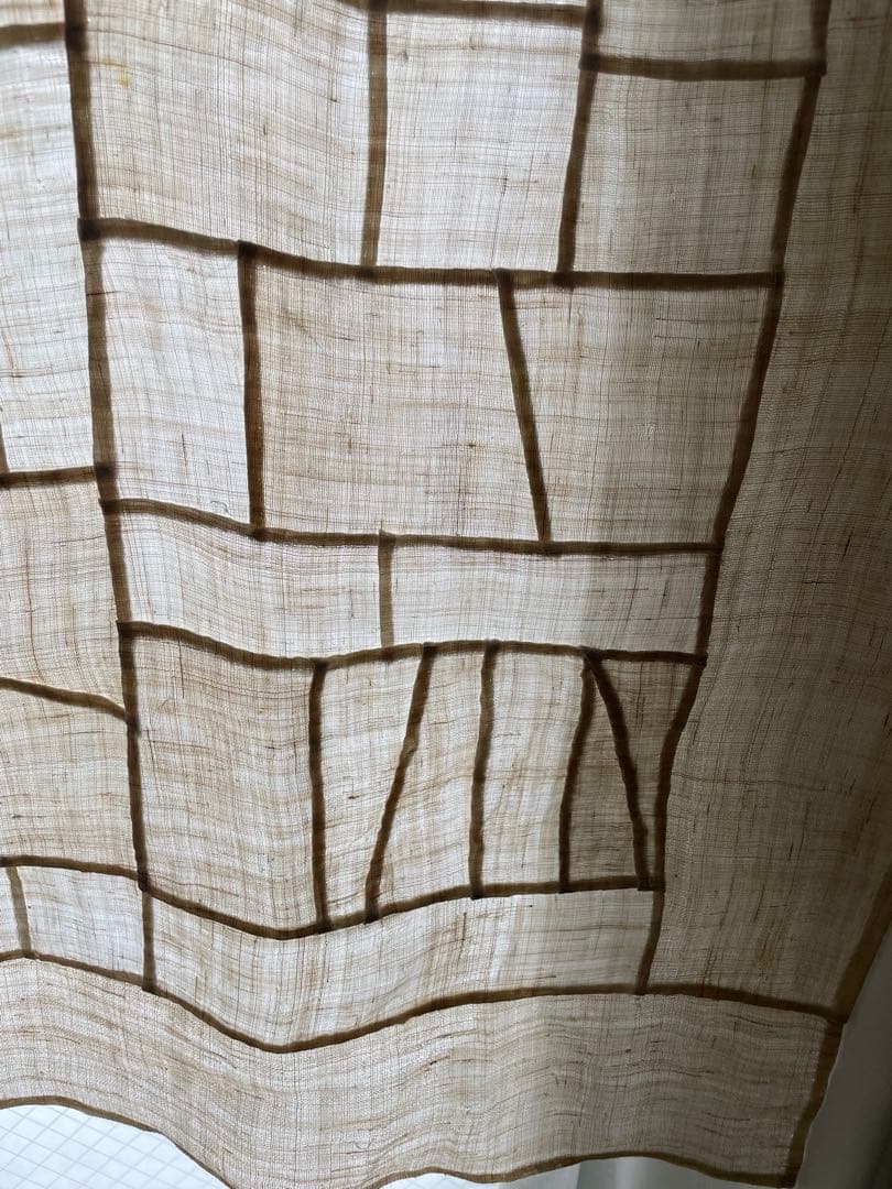 朝鮮王朝 李朝 褓子器 ポシャギ 苧麻 手縫い パッチワーク105×107