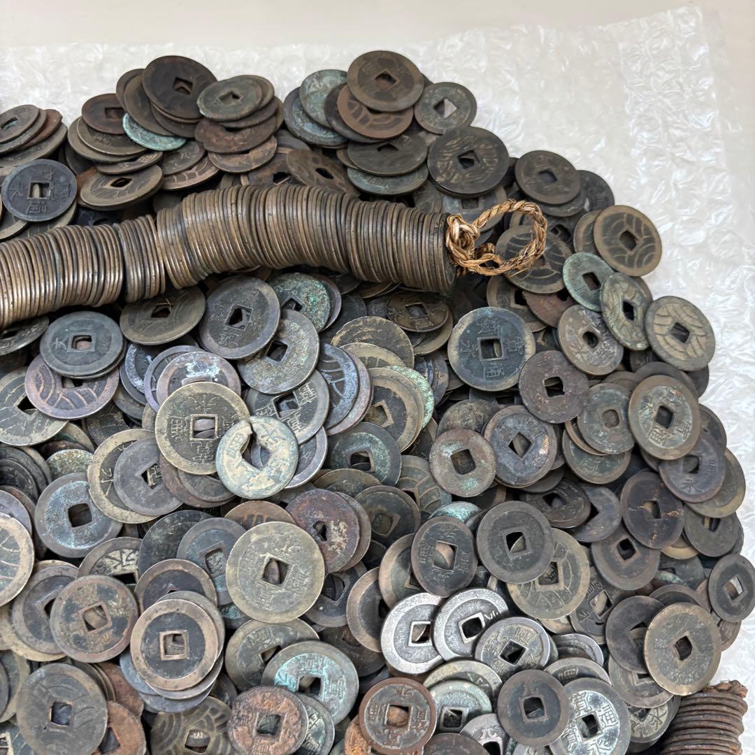寛永通宝など　約10.7kg　古銭　穴銭　まとめて