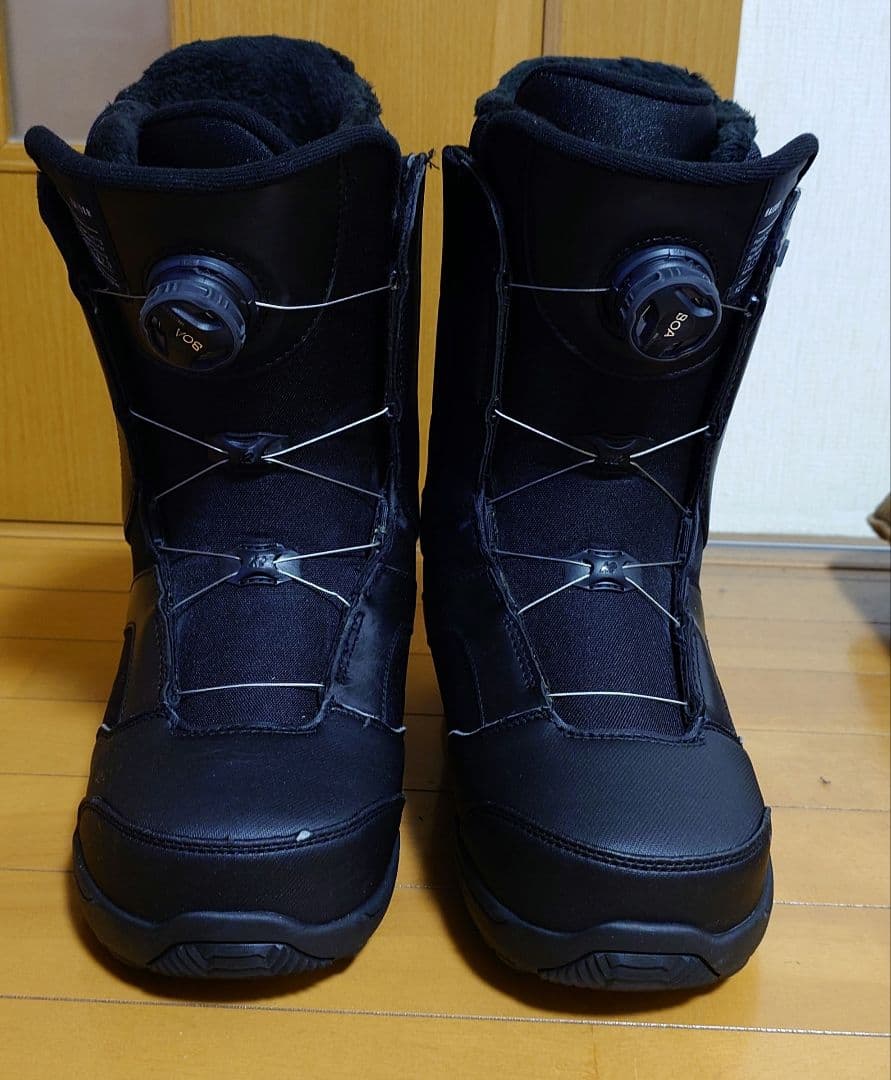 値下げ中 K2 スノーボードブーツ28cm BOAシステム ブラック