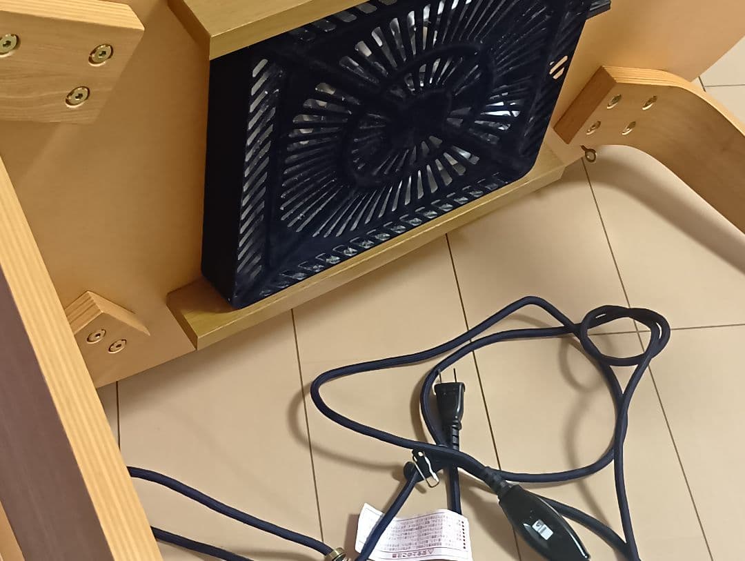 無印良品　楕円形コタツ　美品　おまけコタツ掛け布団