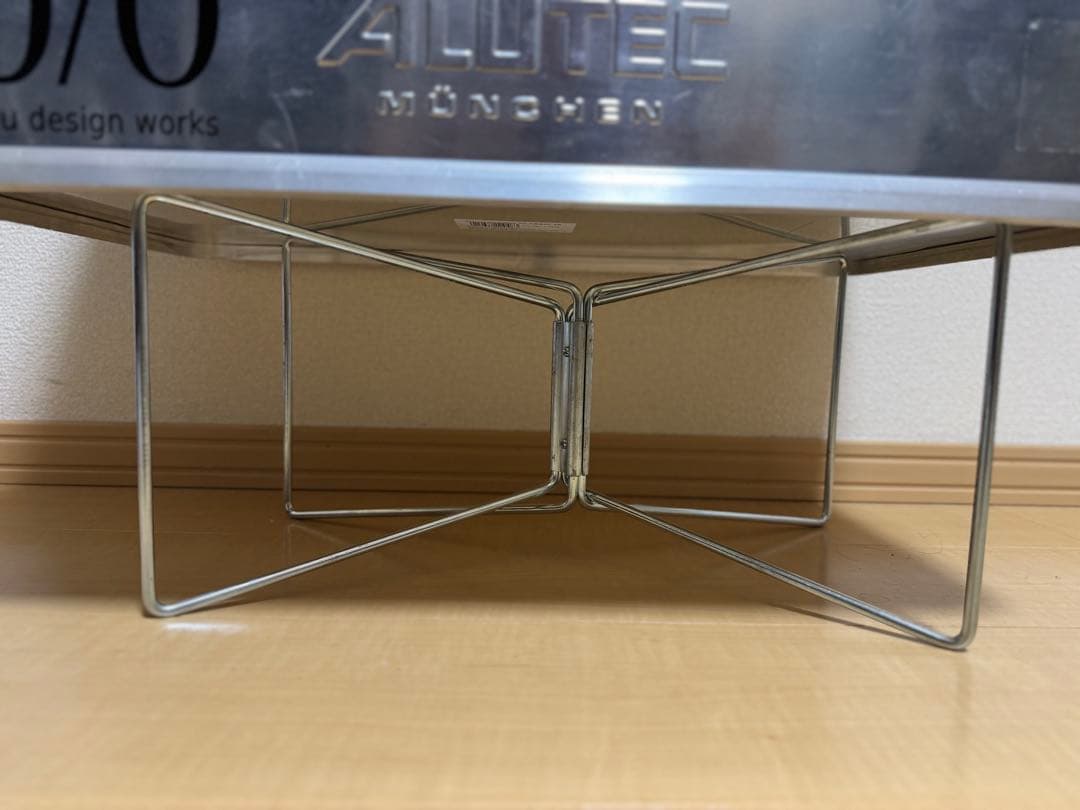 アルテックアルミコンテナ 48L ユニバーサルスタンド付　ステッカーあり