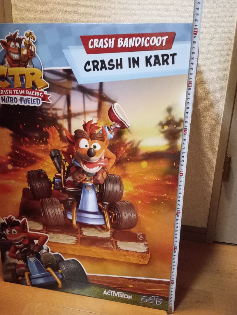 クラッシュ・バンディクー レーシング ブッとびニトロ! 　 スタチュー カート
