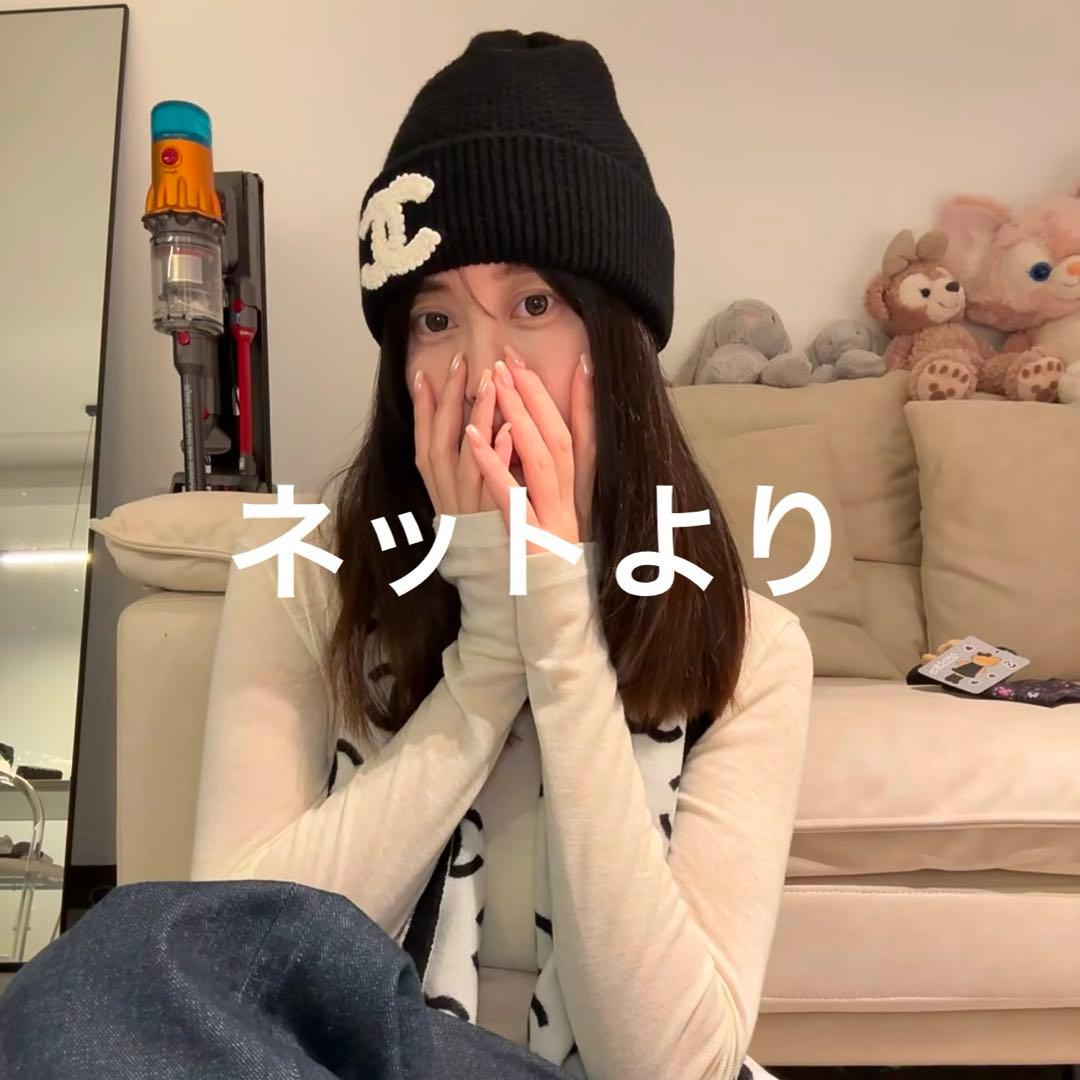【新品未使用】シャネル　CHANEL 24B 大人気　ニット帽