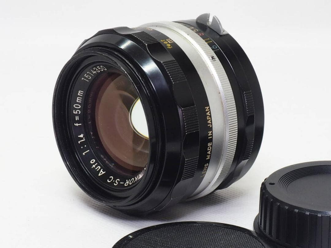 Nikon NIKKOR-S・C Auto 50mm F1.4 《 動作光学良好