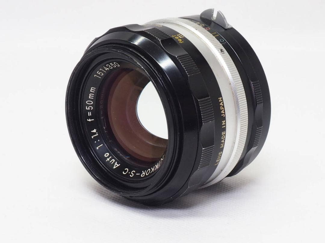 Nikon NIKKOR-S・C Auto 50mm F1.4 《 動作光学良好