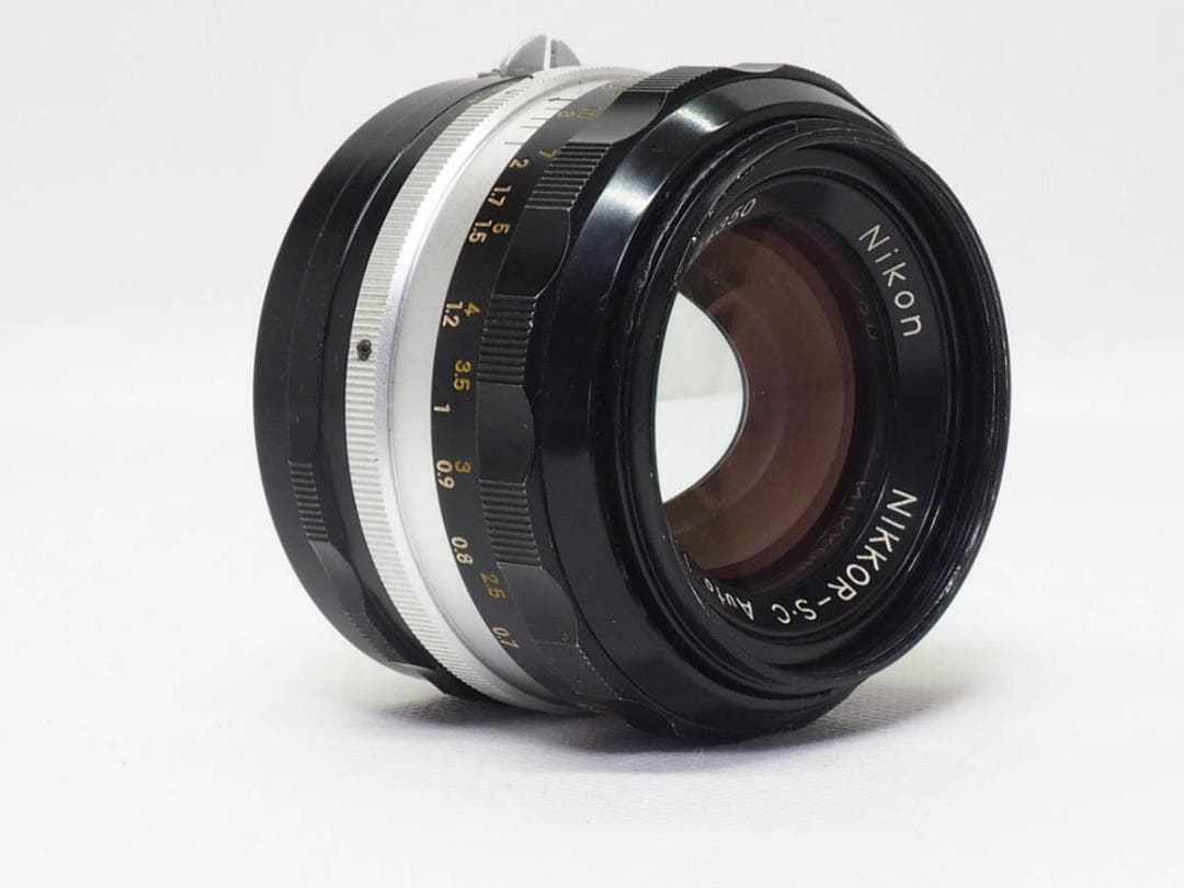 Nikon NIKKOR-S・C Auto 50mm F1.4 《 動作光学良好