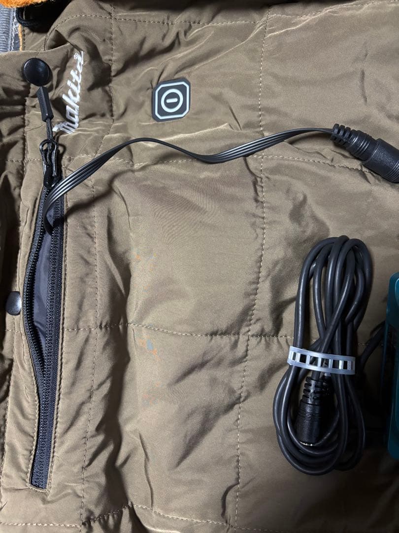 ばいきんまん 充電式電気毛布 マキタ バッテリーホルダーセット 未使用品