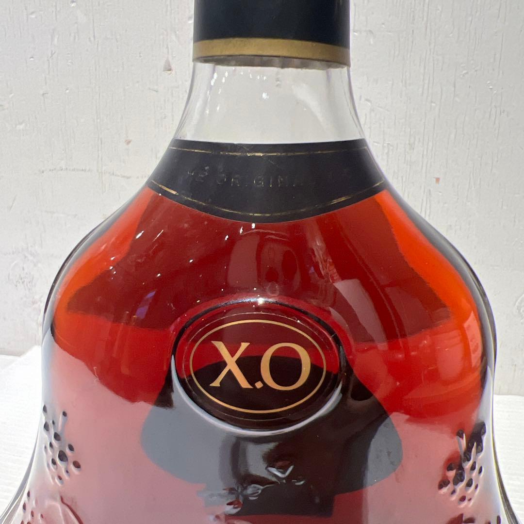 ヘネシー Hennessy XO 黒キャップクリアボトル 700ml ブランデー