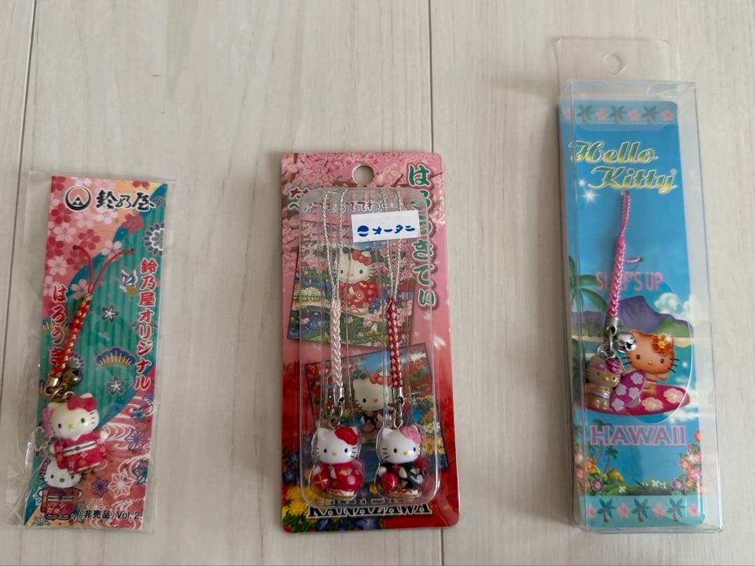 ハローキティ キティちゃん　ご当地ストラップ