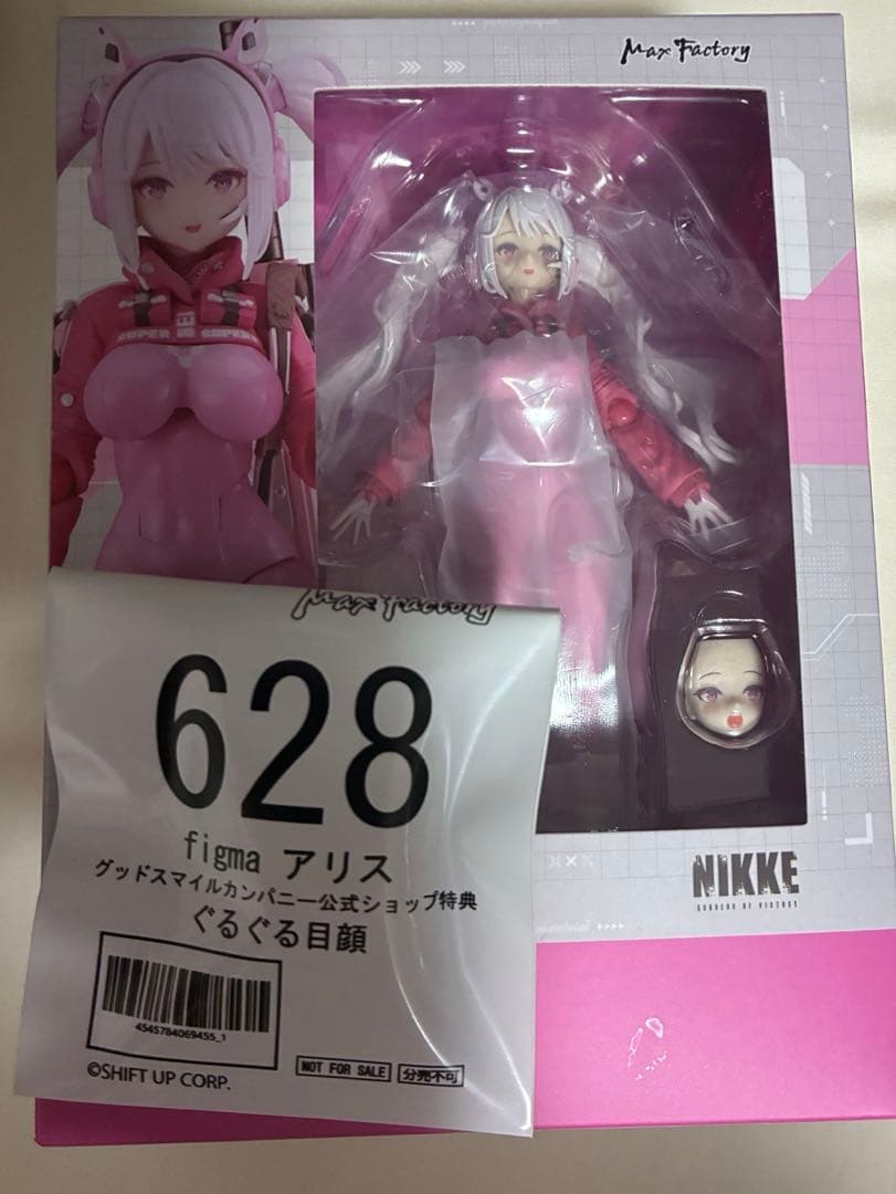 新品未開封　公式ショップ特典付き figma 勝利の女神 NIKKE アリス