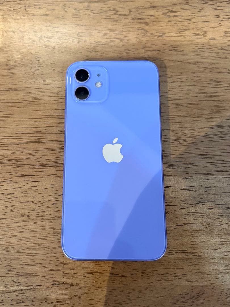【美品】iPhone 12 64GB パープル SIMフリー 目立った傷なし