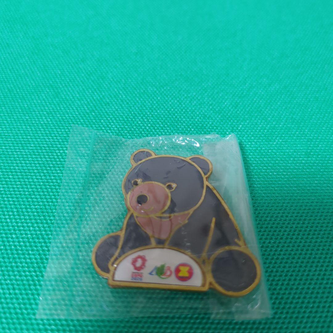 【新品・未使用】関西万博　ASEAN ピンバッジ　非売品　トレイルチャレンジ