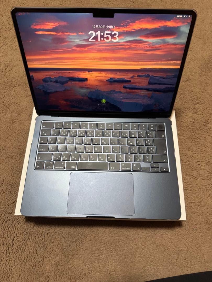 【ほぼ未使用】MacBook AirM3 バッテリー100%