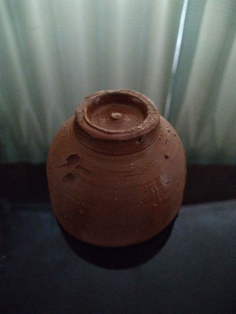 【備前焼 ぐい呑②】人間国宝 藤原 啓 ( 送料無料！)