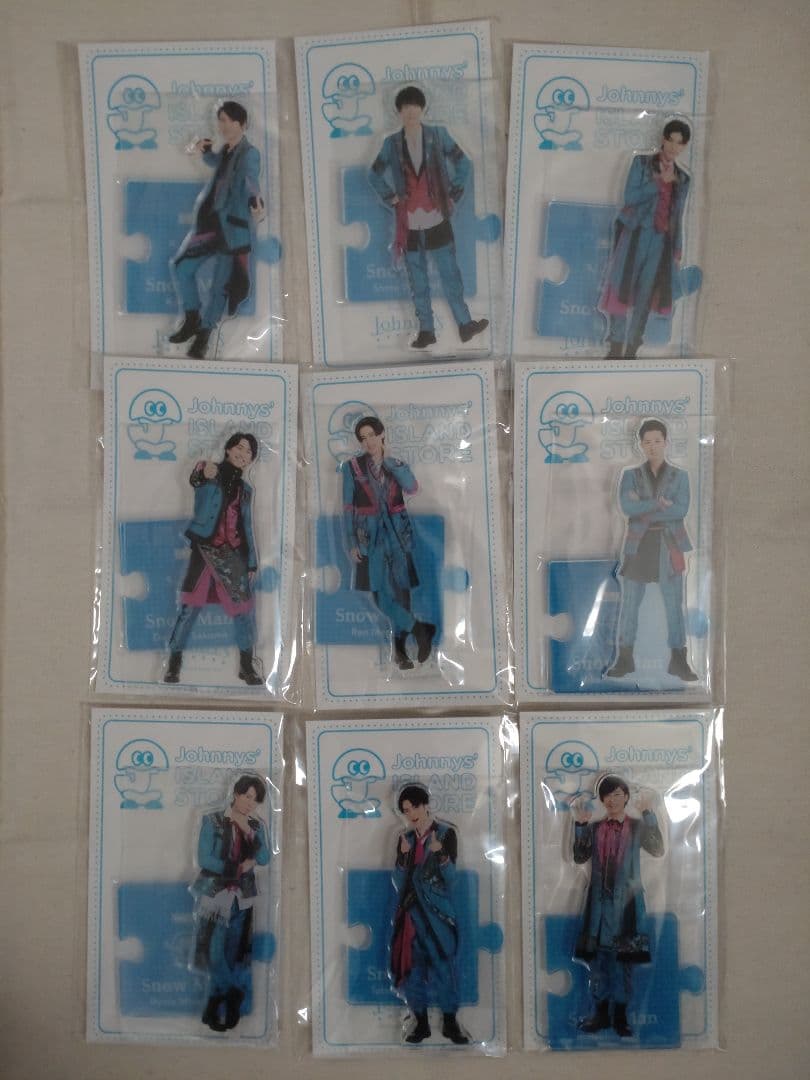  Man　アクリルスタンド　'20夏　メンバー全員セット