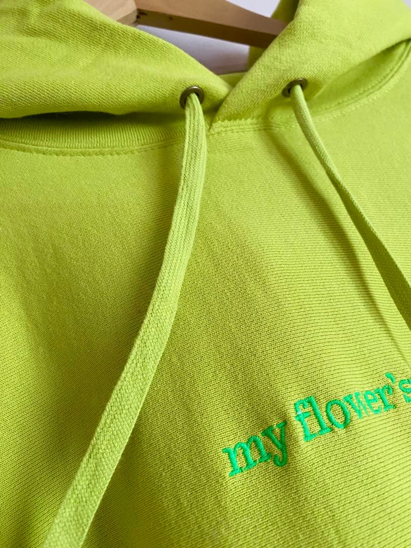 藤井風 my flower's here フーディー M フレッシュグリーン