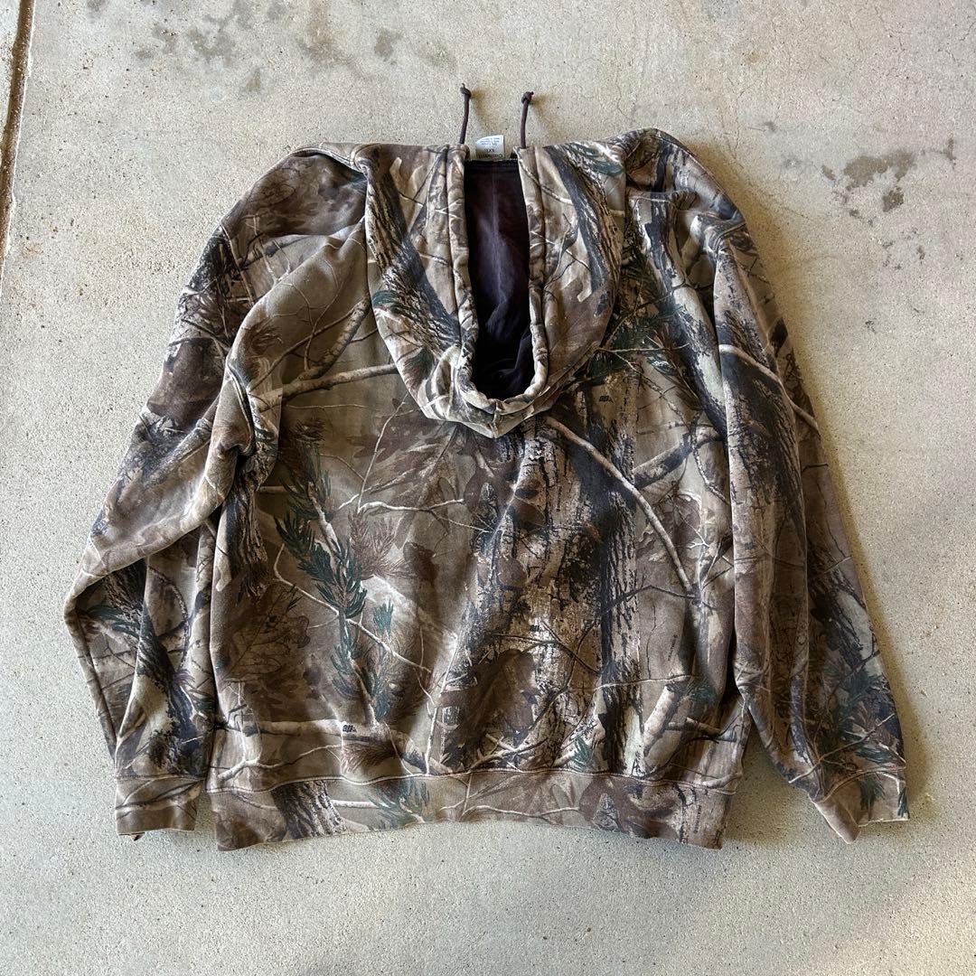 00s カーハート リアルツリー ジップパーカー メキシコ製 AKIMBO