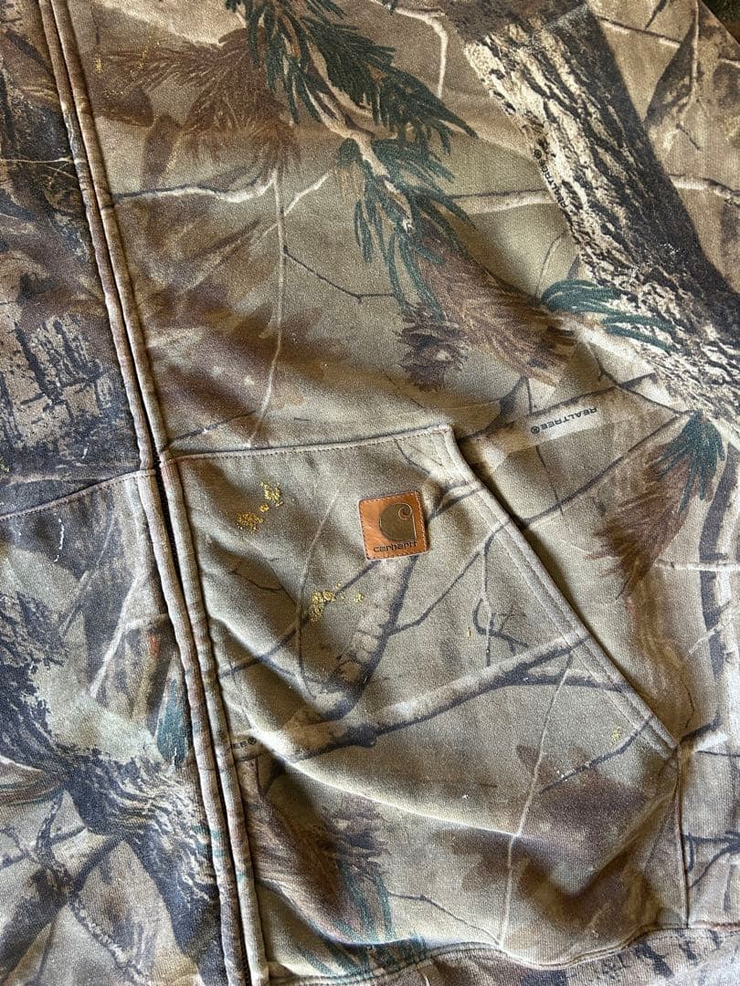 00s カーハート リアルツリー ジップパーカー メキシコ製 AKIMBO